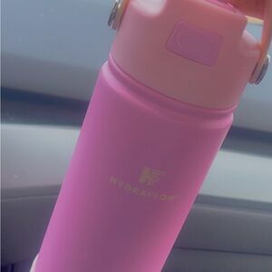 Cute pink hydra flow water bottle
